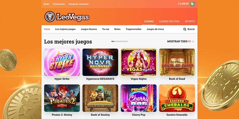 leo vegas spanish