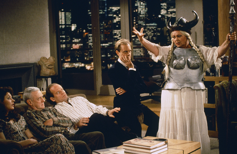 Frasier y la gran familia Crane 2 Frasier. Imagen: NBC.