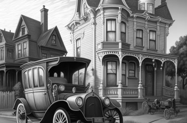 imparsifal old car rolling through Victorian town panoramic car 623e3bfd fc9e 4f61 926b 5434788f6b94 gigapixel art scale 2 00xbn