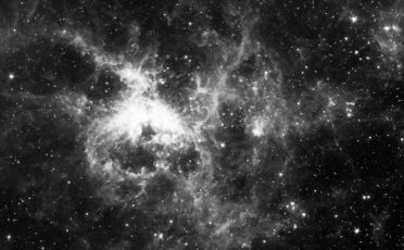 Imagen en infrarrojo de la nebulosa de la Tarántula. Foto NASA neutrinos