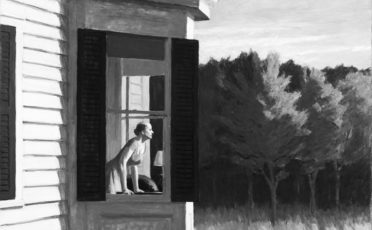 Mañana en Cape Cod, de Edward Hopper. La espera