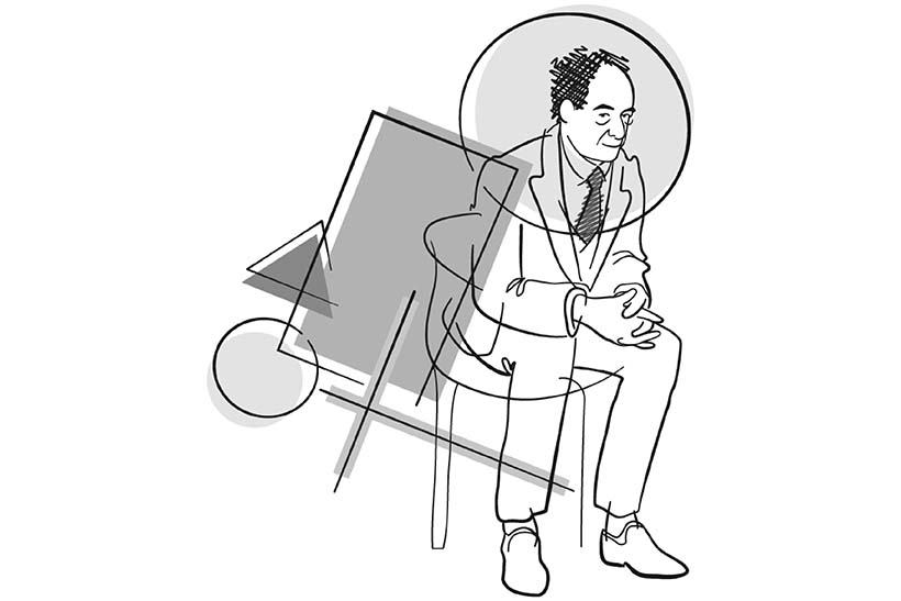 Roberto Calasso: perder las formas 1 Roberto Calasso. Ilustración: Tau.