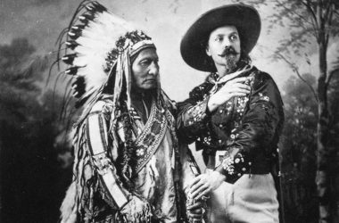 Toro Sentado y Buffalo Bill, 1885. (DP) wéstern