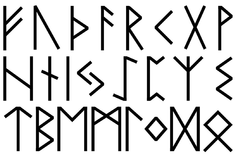 Vikingos, runas y masacres anglosajonas: una calamidad sin precedentes 1 Futhark runas vikingos