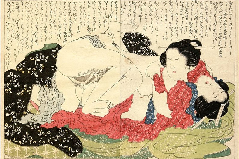Shunga: el porno japonés tatarabuelo del hentai y protector del samurái 7 shunga