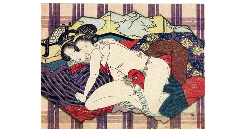 Shunga: el porno japonés tatarabuelo del hentai y protector del samurái 6 shunga