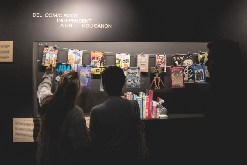 Constelación gráfica en el CCCB 2 Constelación gráfica. Jóvenes autoras de cómic de vanguardia CCCB