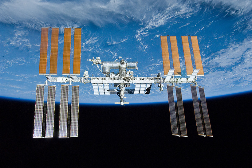 La ISS. Imagen Agencia Europea Espacial. edificio más caro del mundo