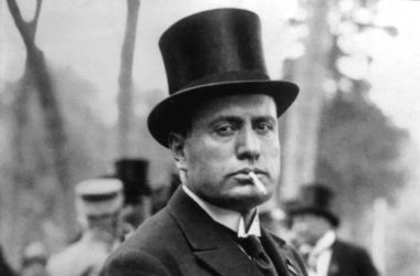 Benito Mussolini, 1922 Foto: Cordon. marcha sobre roma