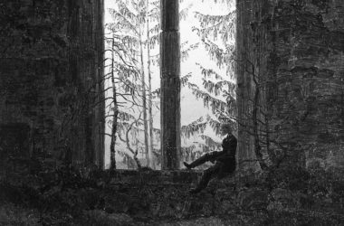 Detalle de 'El soñador (Las ruinas de Oybin)', de Caspar David Friedrich. nostalgia