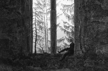 Detalle de 'El soñador (Las ruinas de Oybin)', de Caspar David Friedrich. nostalgia