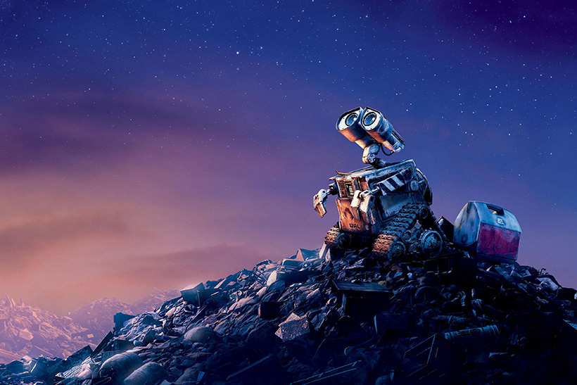 WALL-E, 2008. Imagen: Disney.