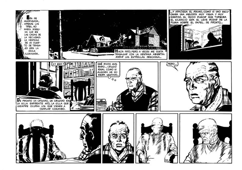 El Eternauta, Héctor Germán Oesterheld y Francisco Solano López, 1957. Imagen cortesía de Planeta Cómic.