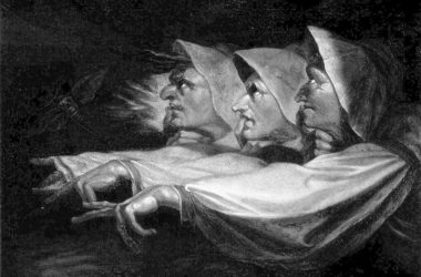 Las tres brujas, de Henry Füssli. cruz