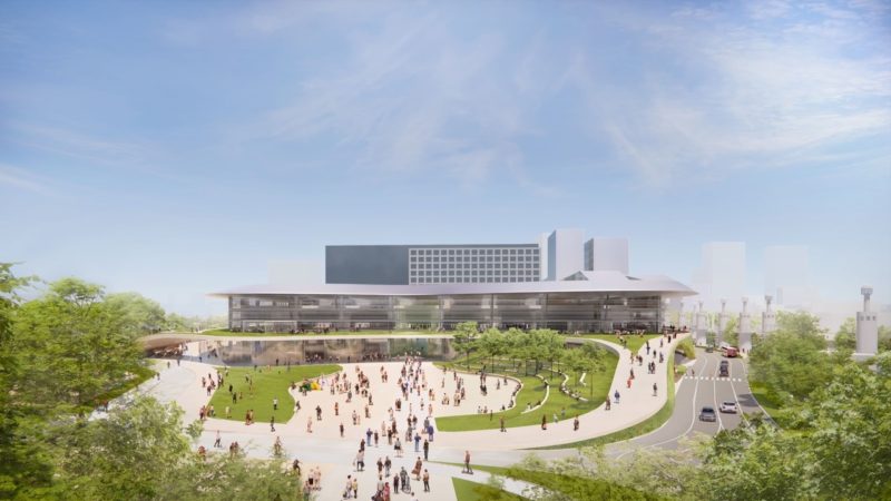 Viaje al futuro: estación de Sants 2030, Barcelona 1 Barcelona Sants Alzado J. PeiroCC81 002