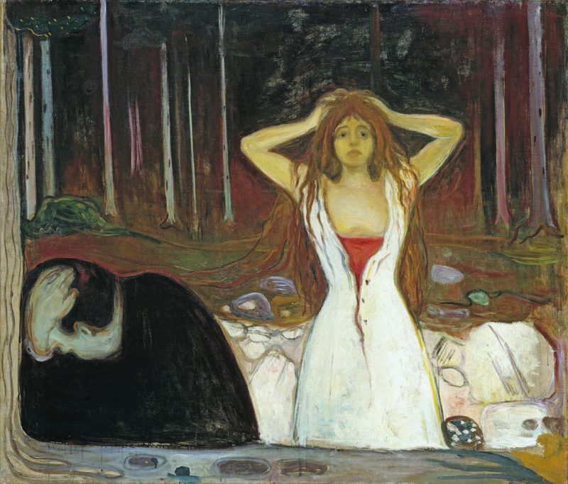 Trastorno bipolar: luces y sombras de la mente 1 Edvard Munch Ashes 1895