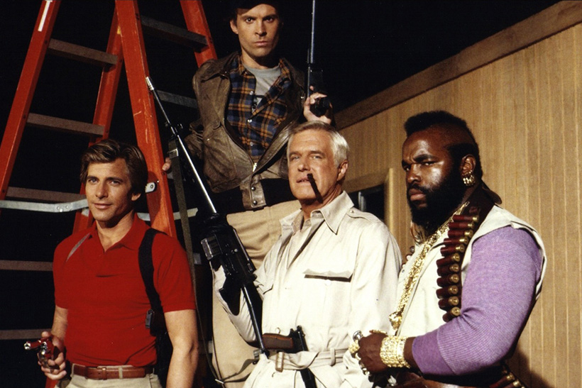 Terroristas de izquierdas en horario infantil: la extraña historia de 'El equipo A' 1 El equipo A. Imagen NBC.