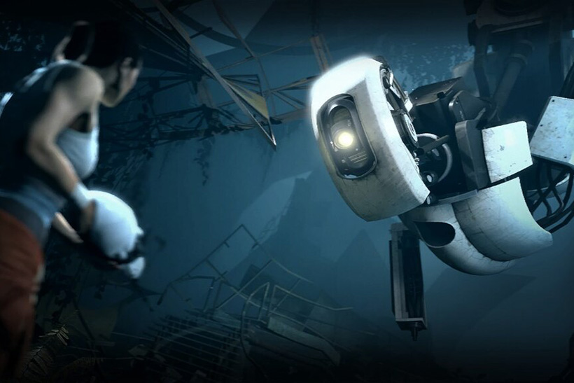 GLaDOS: elogio de la villana posmoderna definitiva 1 GLaDOS, en el juego Portal. Imagen Valve.