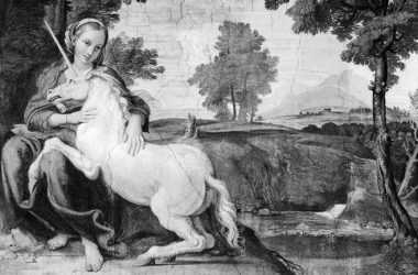 Mentiras gozosas: la domesticación de la infancia La doncella y el unicornio, de Domenichino.
