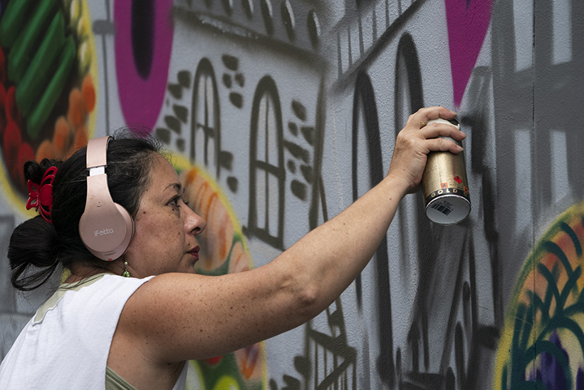 Artistas urbanas: conquistando muros 2 Artistas urbanas