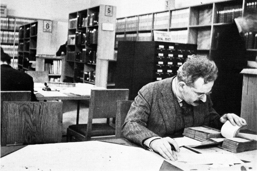 Walter Benjamin: literatura fronteriza 1 Walter Benjamin. (DP)