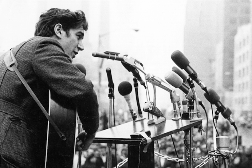 Le Parolier: «I Ain't Marching Anymore», de Phil Ochs 1 Phil Ochs. Foto Cordon.
