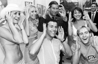 Steps con el príncipe Carlos. Imagen Sky News. po