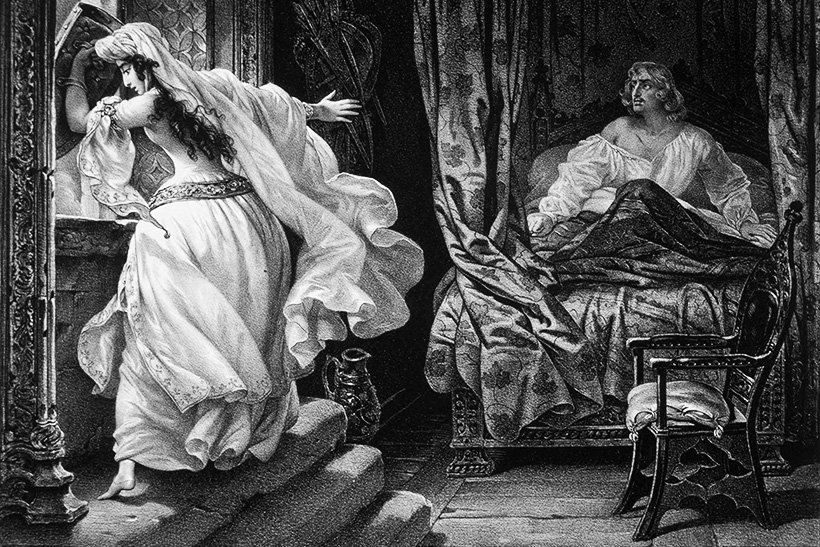 La querella romántica española 1 Rebecca e Ivanhoe La toma del castillo. Nicolas Eustache Maurin (1799-1850). DP querella romanticista