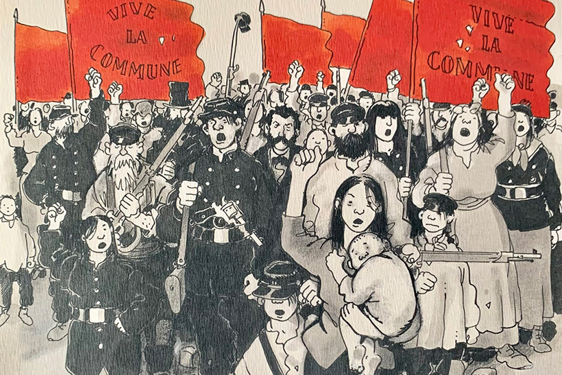Le Parolier: «Le temps des cerises» de Jean Baptiste Clément y Antoine Renard 1 Viñeta de 'El grito del pueblo' la narración en cómic realizada por Jacques Tardi sobre la Comuna de París. Le temps des cerises