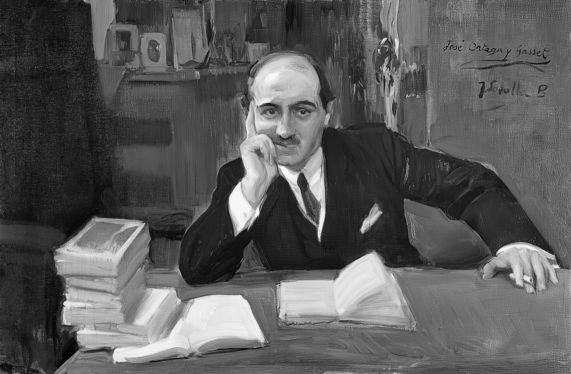 La lengua de Ortega y Gasset 1 Joaquin Sorolla y Bastida Jose Ortega y Gasset A1939 Hispanic Society of Americabn