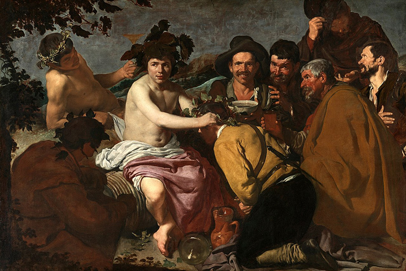 De las cuadrigas de Roma a la NASCAR, mira que nos ponemos tontos (1) 1 El triunfo de Baco, de Velázquez. roma plomo