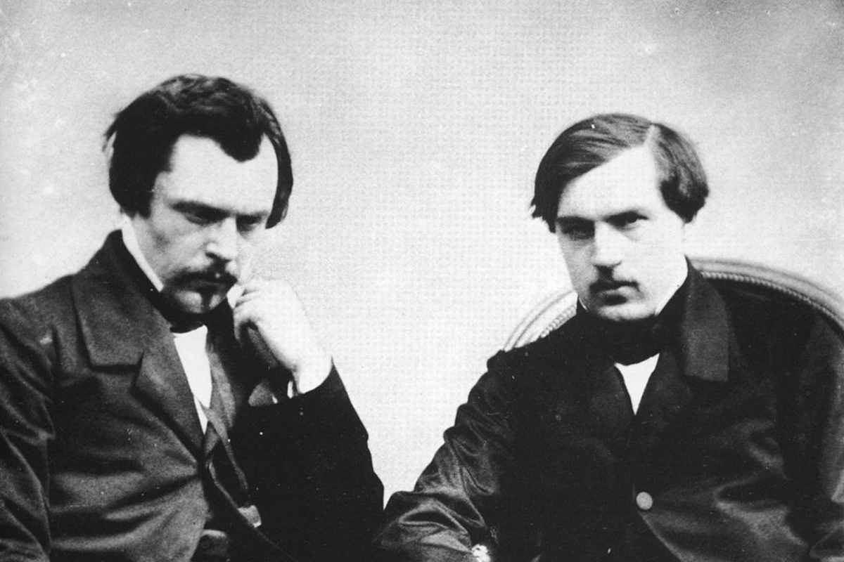 Los pastiches de Marcel Proust: en el 'Diario de los Goncourt' 1 Freres goncourt retrato grande