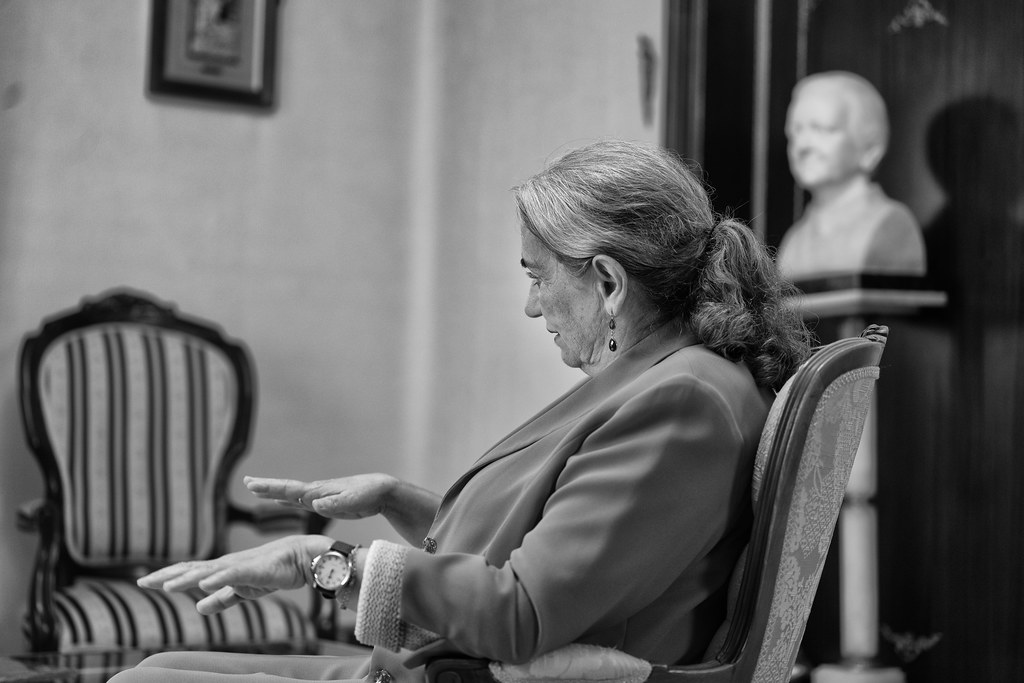 Juana Sánchez-Gey: «El pensamiento español existe, desde Moderato de Gades, desde Séneca, hasta la actualidad, pero tenemos una ignorancia que, además, no valora lo que tiene» 3 Juana Sánchez-Gey para Jot Down