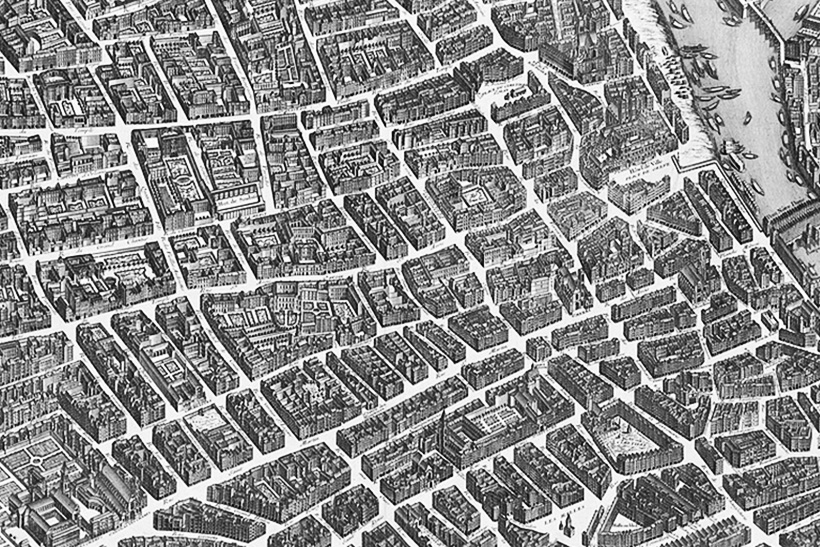 La ciudad fragmentaria (la psicogeografía y el mapa) 1 La psicogeografía y el mapa. (DP)