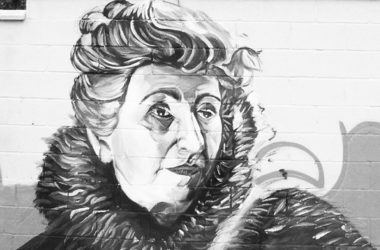 Mural de Rosa Chacel en Miranda de Ebro. Foto Zarateman (CC) asunto delicado po