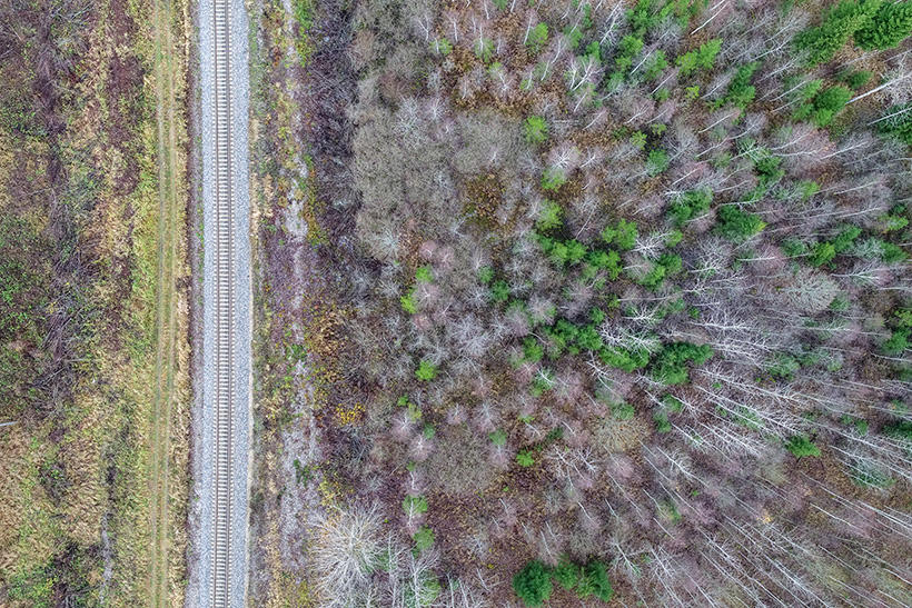 Todas las veces que pensé tirarme a las vías del tren. Y no lo hice (1) 1 Vías del tren. (DP)