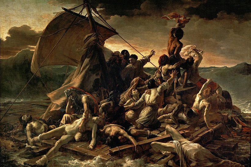 Inventar el ‘true horror’: se habla poco del mal 1 La balsa de la Medusa, de Théodore Géricault. true horror