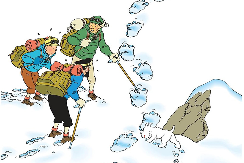 Chaves Nogales y Tintín contra los nazis: sobre el reporterismo, la aventura y otras coincidencias 1 Portada de Tintín en el Tíbet. Imagen Ed. Juventud. chaves nogales