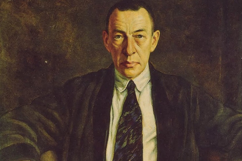 Sergei Rachmaninov: más allá de la dorada cumbre del erotismo fatal 1 Retrato de Sergei Rachmaninov, por Boris Chaliapin (1929)