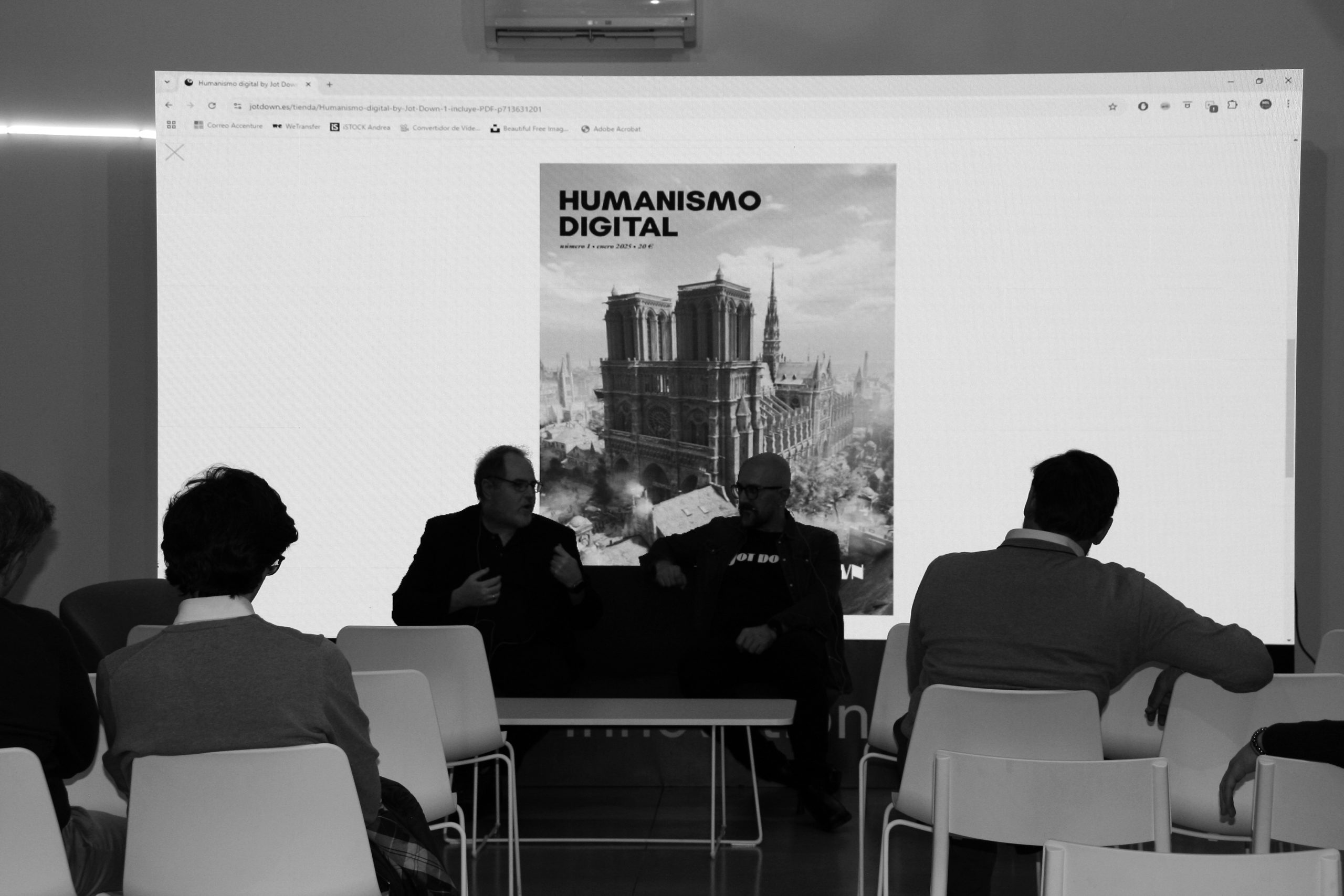 Presentación de Humanismo Digital en el Madrid Innovation Lab