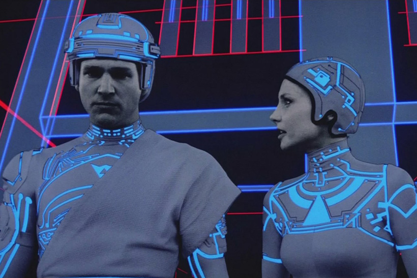 Tron. Imagen Walt Disney Productions.