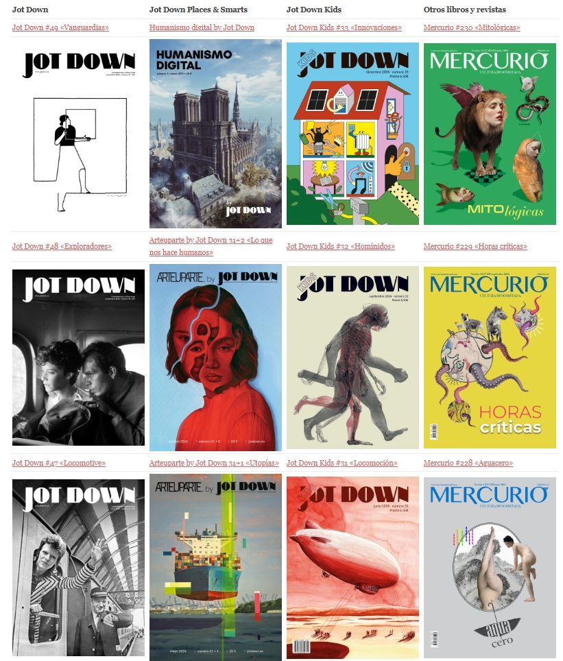 ¿Te gusta Jot Down? ¡Suscríbete! Necesitamos tu apoyo 1 suscripciones