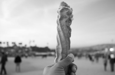 churros sunset beach gathering traditional dessert churros photography