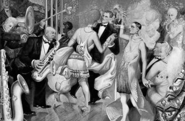 Metropolis, de Otto Dix. Saxofón