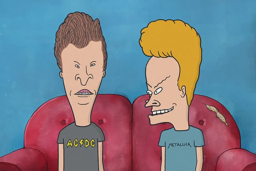 'Beavis and Butt-Head': cabeza de culo 1 Beavis and Butt-Head. Imagen MTV.