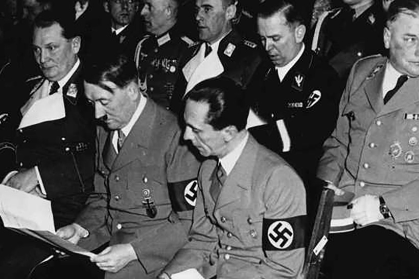La política cultural del Tercer Reich: arte y propaganda 1 Hitler y Goebbels. Imagen DP. cultura tercer reich