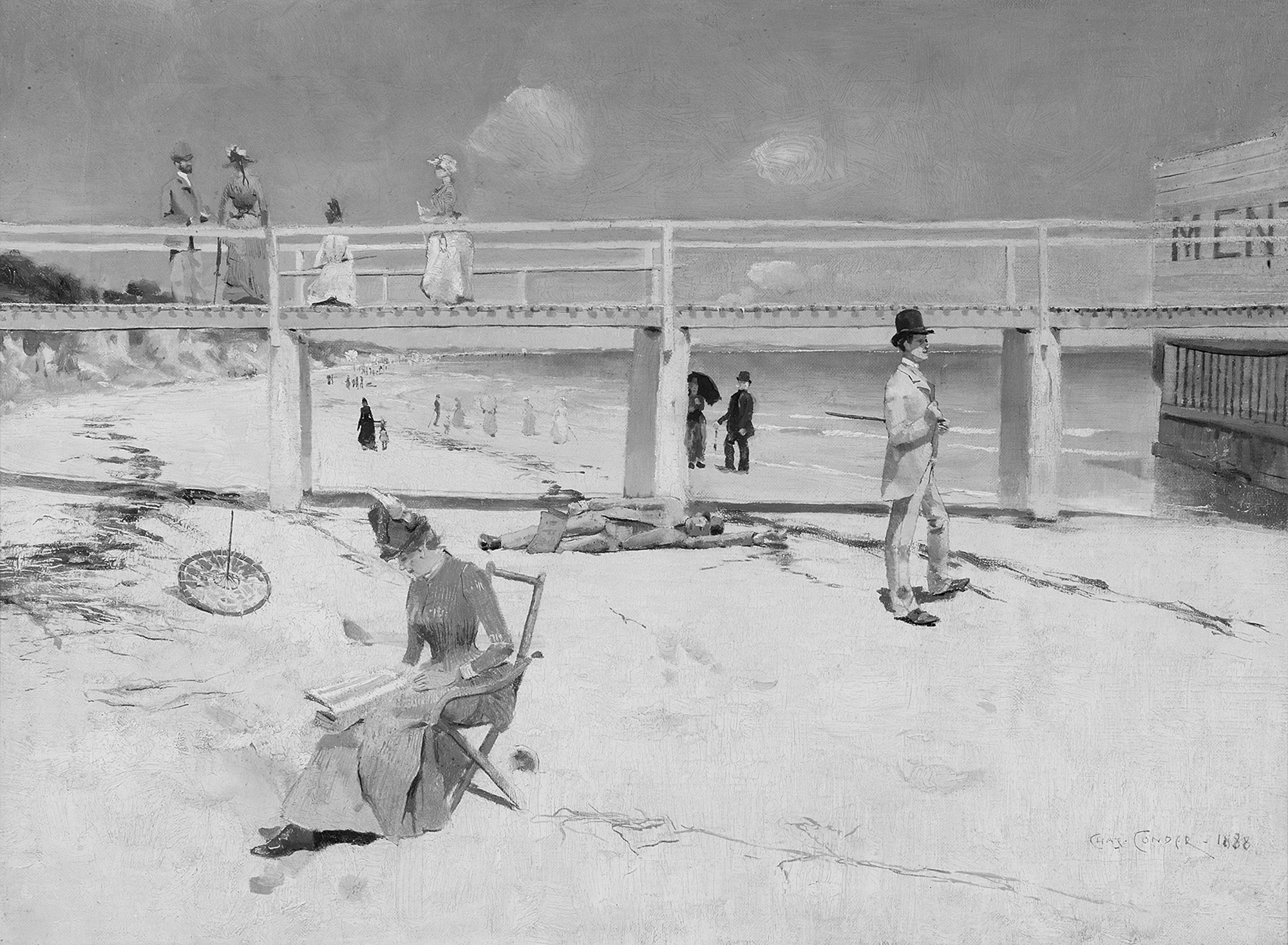 ¿Por qué vamos a la playa a tomar el sol? 1 A Holiday at Mentone 0bn