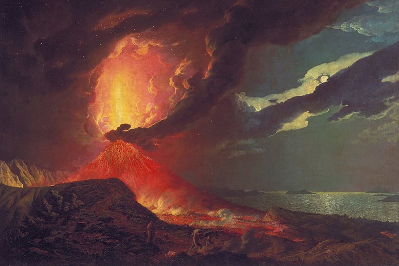Bajo los volcanes: los fuegos de la imaginación