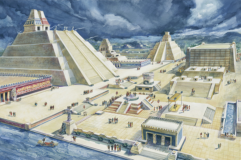 La fundación de México-Tenochtitlan