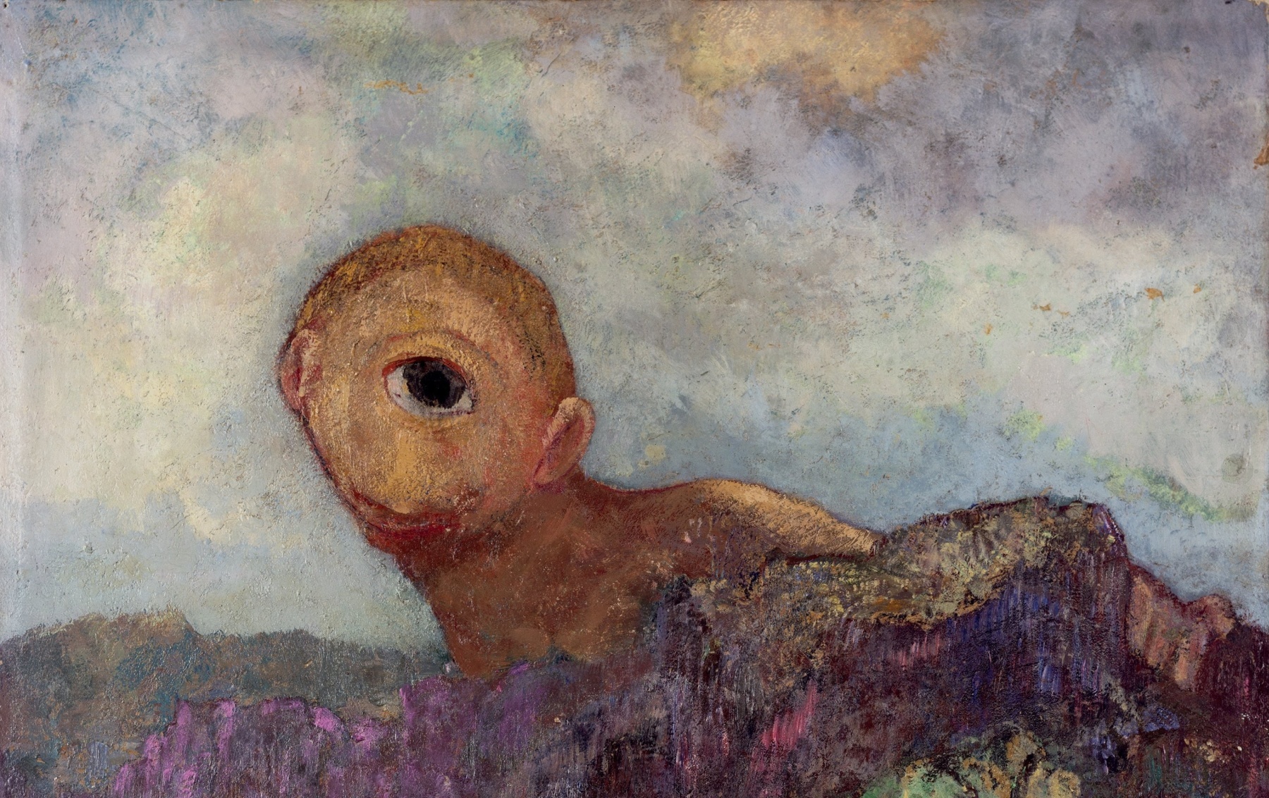 Llamamiento a los dormidos 1 Odilon Redon The Cyclops c. 1914p1